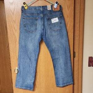 Levi's 569 Light Blue Straight Jeans mens 34x30 nwt number 5365